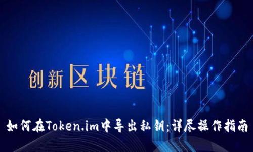 如何在Token.im中导出私钥:详尽操作指南